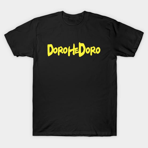 Dorohedoro Logo Yellow T-Shirt by hole